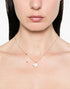 18K rose gold Petit Joli Lunaire pearl and diamond necklace